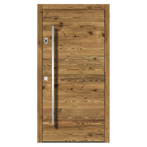 Porte d'entrée - H401 spruce 3B - DOORS, d.o.o. - en bois / battante / vintage