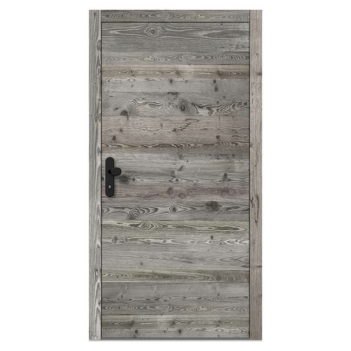 Porte d'entrée - H401 spruce 5C - DOORS, d.o.o. - en bois / battante / vintage