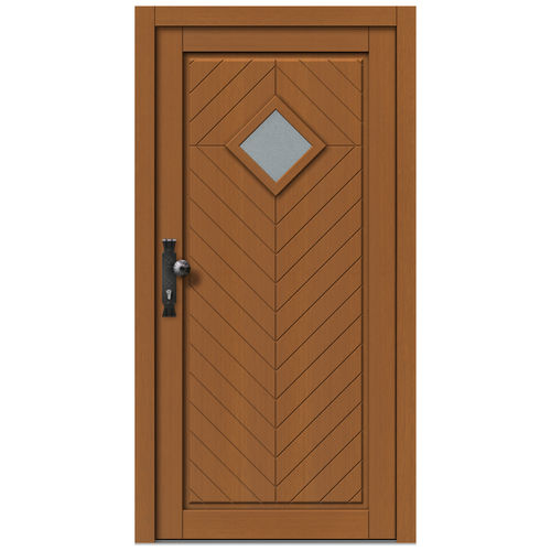 Porte de service - HN6 - DOORS, d.o.o. - en bois / battante / contemporaine