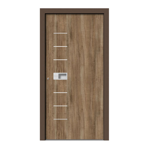 Porte d'entrée - HA154E - DOORS, d.o.o. - en bois / en aluminium / battante