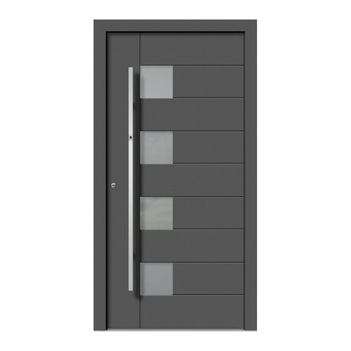 Porte d'entrée - HA193 - DOORS, d.o.o. - en bois / en aluminium / battante