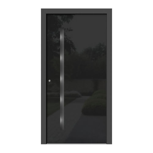 Porte d'entrée - HA301 - DOORS, d.o.o. - en bois / en aluminium / en verre