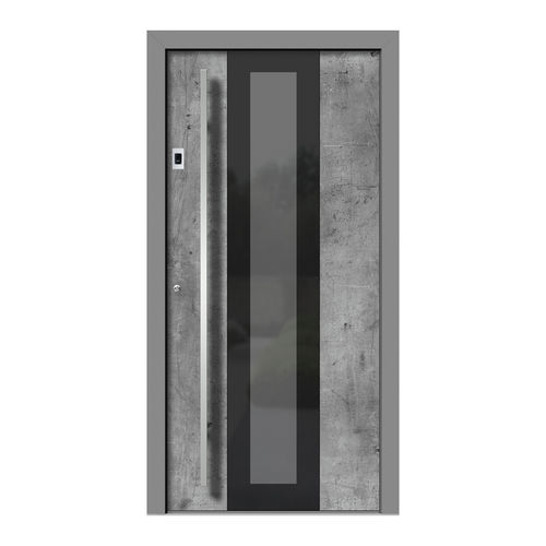 Porte d'entrée - HA304 - DOORS, d.o.o. - en bois / en aluminium / en verre