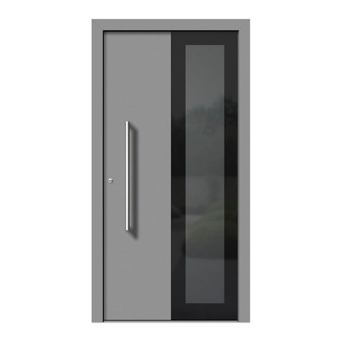 Porte d'entrée - HA305 - DOORS, d.o.o. - en bois / en aluminium / en verre