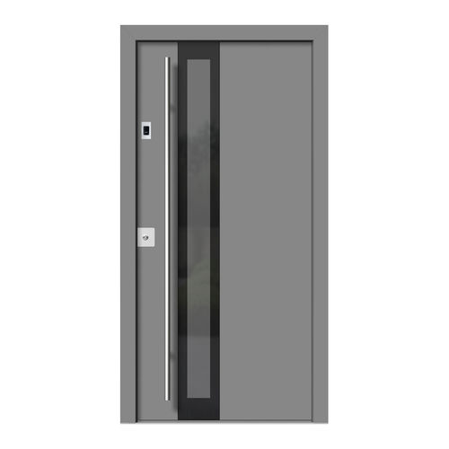 Porte d'entrée - HA307 - DOORS, d.o.o. - en bois / en aluminium / en verre