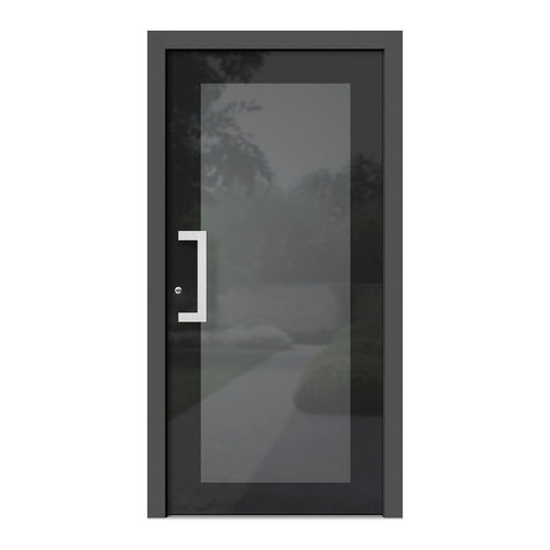 Porte d'entrée - HA309 - DOORS, d.o.o. - en bois / en aluminium / en verre
