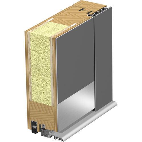 Porte pour maison passive - DOORS, d.o.o. - d'entrée / en bois / en aluminium
