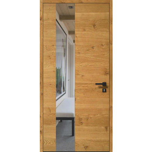 Porte d'entrée - HS901 - DOORS, d.o.o. - en chêne / battante / contemporaine