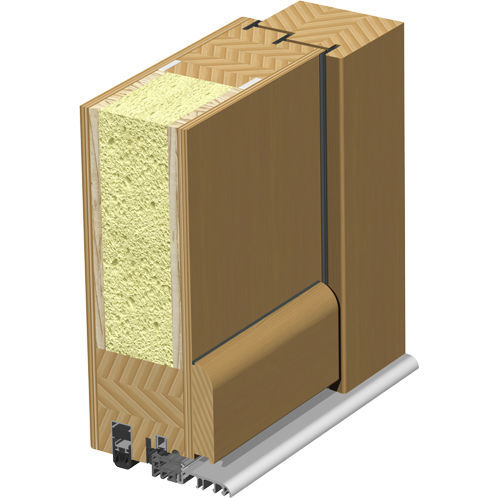 Porte pour maison passive - DOORS, d.o.o. - d'entrée / en bois / en aluminium