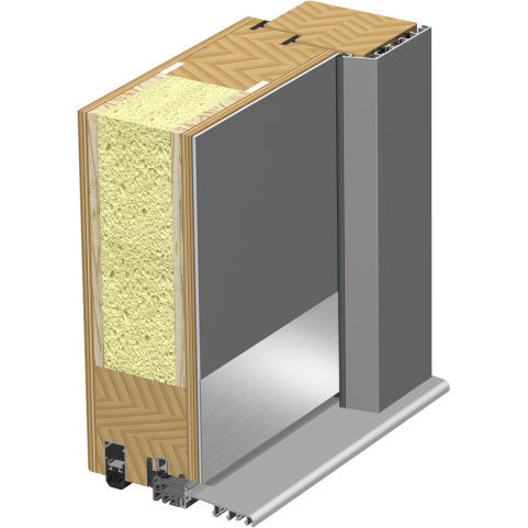 Porte d'entrée - DOORS, d.o.o. - en bois / en aluminium / battante