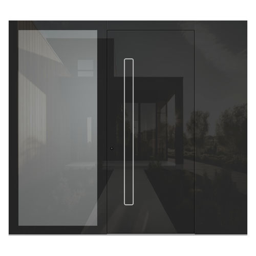 Porte d'entrée - HS950+ST - DOORS, d.o.o. - en pierre / battante / contemporaine