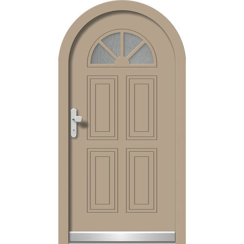 Porte d'entrée - HA506 - DOORS, d.o.o. - en bois / en aluminium / battante