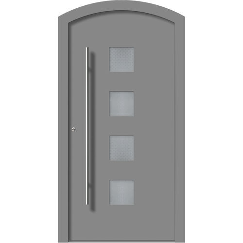 Porte d'entrée - HA126+ST - DOORS, d.o.o. - en bois / en aluminium / battante