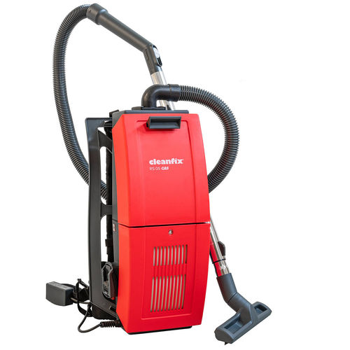 Aspirateur pour bâtiment tertiaire - RS05 CAS - Cleanfix Reinigungssysteme AG - dorsal / à sec / à batterie rechargeable