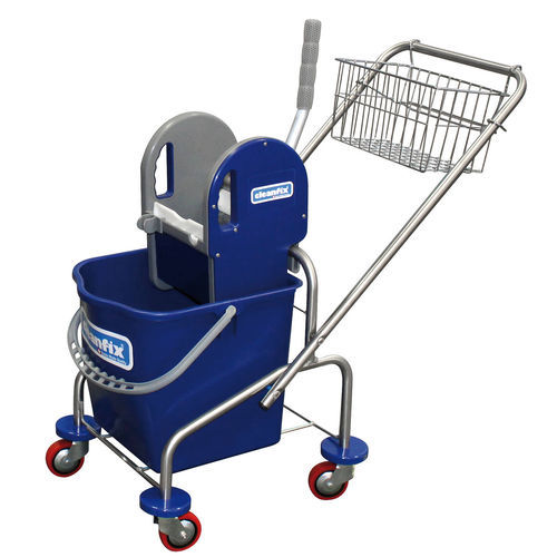 Chariot de ménage - 801.400 - Cleanfix Reinigungssysteme AG - professionnel / en acier inoxydable