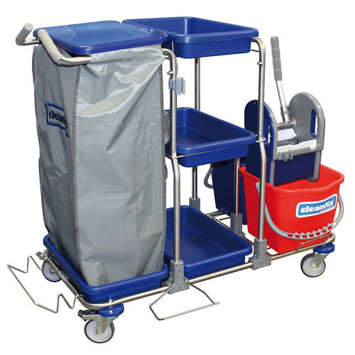 Chariot de ménage - 803.500 - Cleanfix Reinigungssysteme AG - professionnel / sur mesure / en acier inoxydable