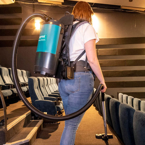 Aspirateur pour bâtiment tertiaire - VALET - Truvox International - dorsal / à sec / à batterie rechargeable