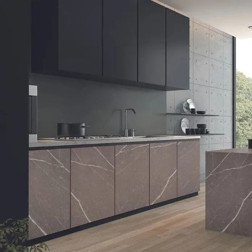 Cuisine contemporaine - MODERNES - GRUPO STYLO INTERIORISMO SL - en bois / avec îlot / en L
