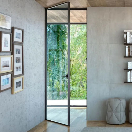 Porte d'intérieur - GRUPO STYLO INTERIORISMO SL - en métal / en verre / battante