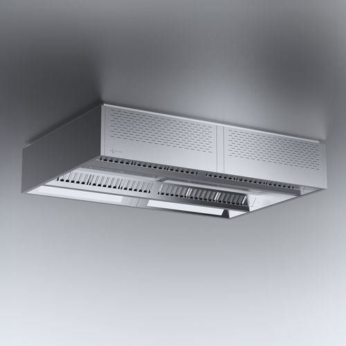 Hotte pour cuisine professionnelle - MEDIA - Provent - de plafond / avec conduit / télécommandée
