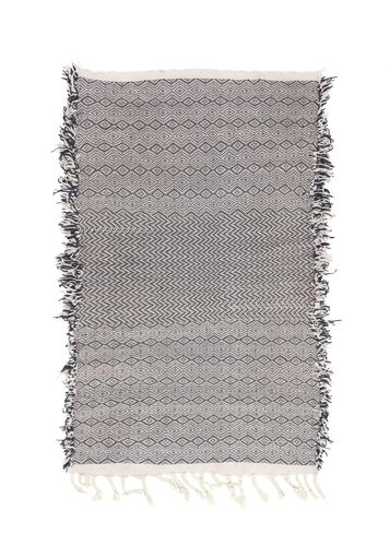 Tapis classique - flat weave - MUSMUS RUGS - géométrique / rectangulaire / tissé main