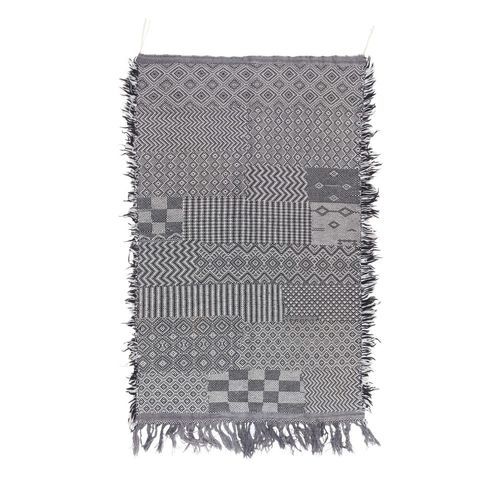 Tapis contemporain - MUSMUS RUGS - à motif géométrique / en laine / rectangulaire