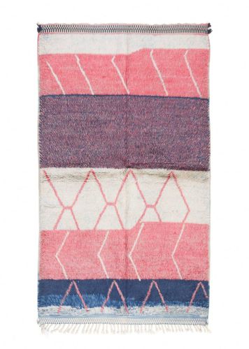 Tapis contemporain - Aksil - MUSMUS RUGS - à motif géométrique / en laine / rectangulaire