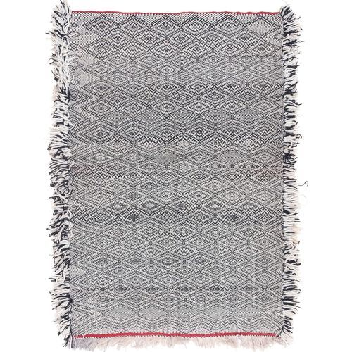Tapis contemporain - MUSMUS RUGS - à motif géométrique / rectangulaire / tissé main