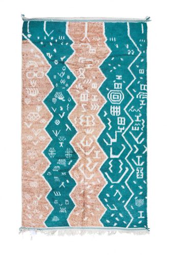Tapis contemporain - MUSMUS RUGS - à motif / rectangulaire / tissé main