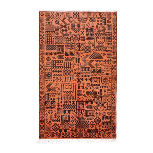 Tapis contemporain - MUSMUS RUGS - à motif / en laine / rectangulaire