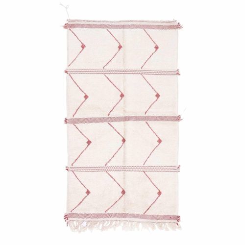 Tapis contemporain - beni ourain - MUSMUS RUGS - à motif / en laine / rectangulaire
