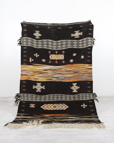 Tapis vintage - 64-1-3-2-5-4 - MUSMUS RUGS - à motif / rectangulaire / tissé main