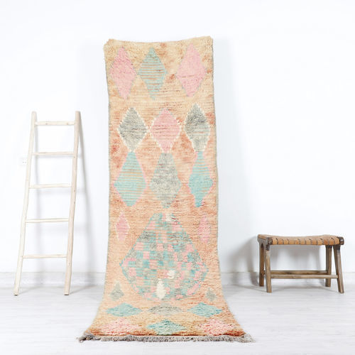 Tapis vintage - 64-1-3-2-5-6-3 - MUSMUS RUGS - à motif / rectangulaire / tissé main