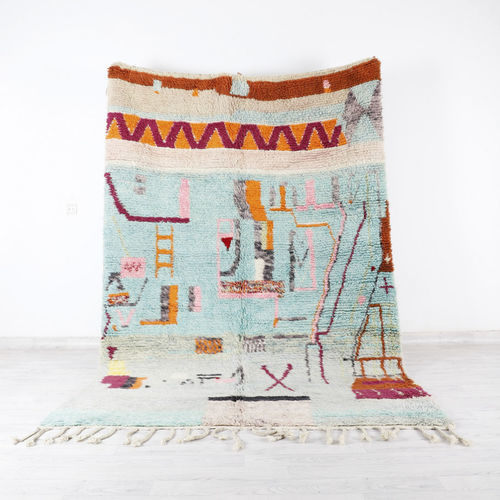 Tapis contemporain - 83-4-2 - MUSMUS RUGS - à motif / rectangulaire / tissé main