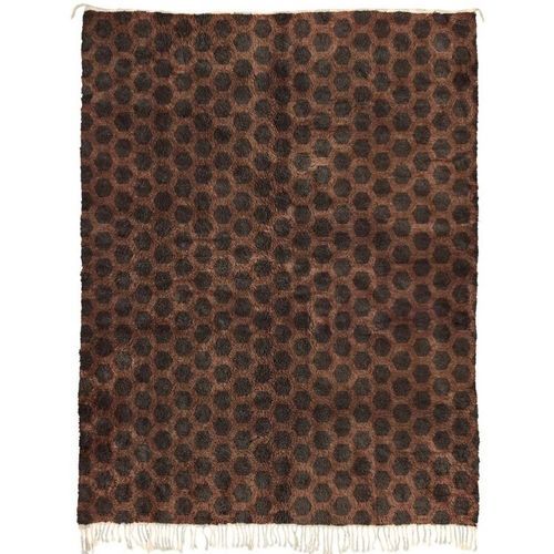 Tapis contemporain - MUSMUS RUGS - à motif géométrique / en laine / rectangulaire