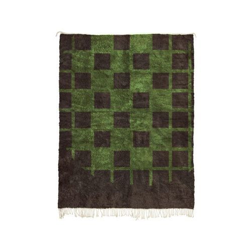 Tapis contemporain - MUSMUS RUGS - à carreaux / en laine / rectangulaire