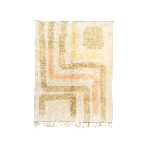 Tapis contemporain - cream  - MUSMUS RUGS - à motif géométrique / en laine / rectangulaire
