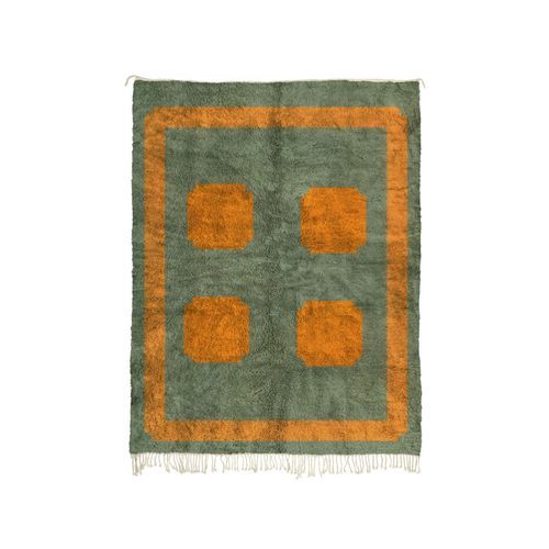 Tapis contemporain - MUSMUS RUGS - à motif / rectangulaire / tissé main