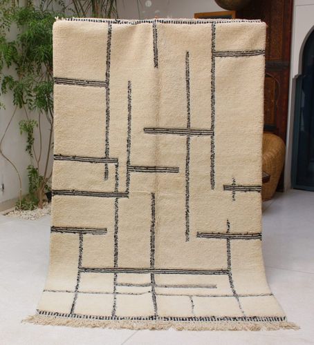 Tapis contemporain - beni  - MUSMUS RUGS - à motif géométrique / en laine / rectangulaire