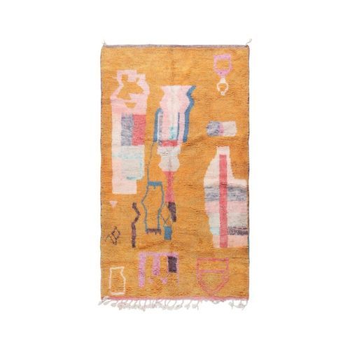 Tapis contemporain - colorful abstract - MUSMUS RUGS - à motif / en laine / rectangulaire