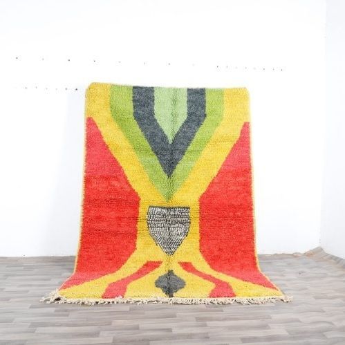 Tapis contemporain - Colurful abstract area  - MUSMUS RUGS - à motif / en laine / rectangulaire