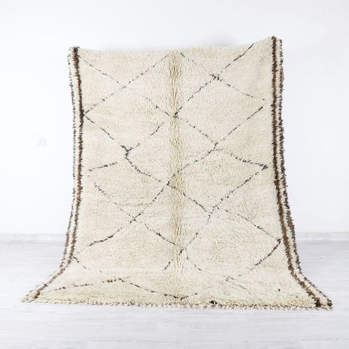 Tapis vintage - 64-1-3-2-5-6-15-5-2 - MUSMUS RUGS - à motif / en laine / rectangulaire