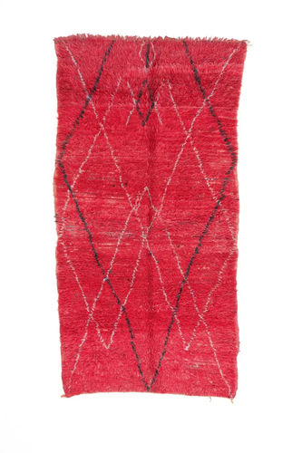 Tapis vintage - 65 - MUSMUS RUGS - à motif / en laine / rectangulaire