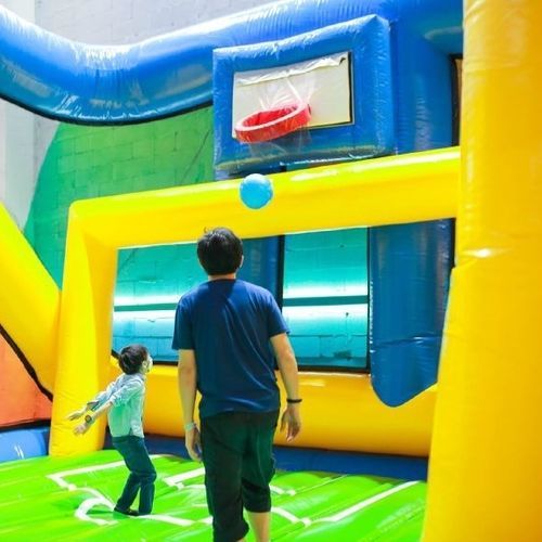 Panier de basket pour structure gonflable - SPI Global Play - d'intérieur / fixe / de loisir
