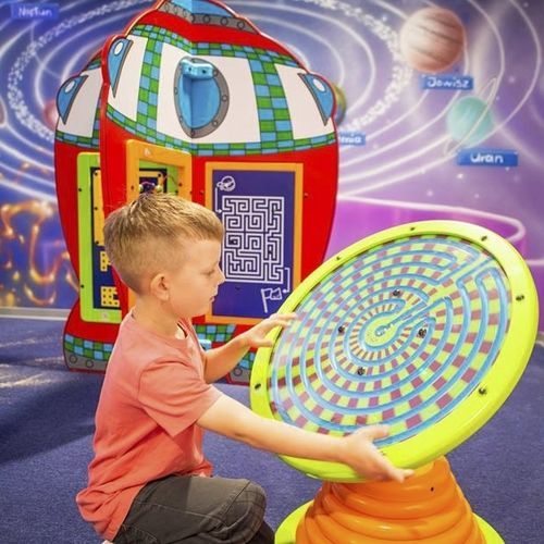 Panneau ludique avec roue - SPI Global Play - éducatif