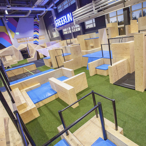 Parcour d'obstacles pour fitness - SPI Global Play - agility / plate-forme / passerelle