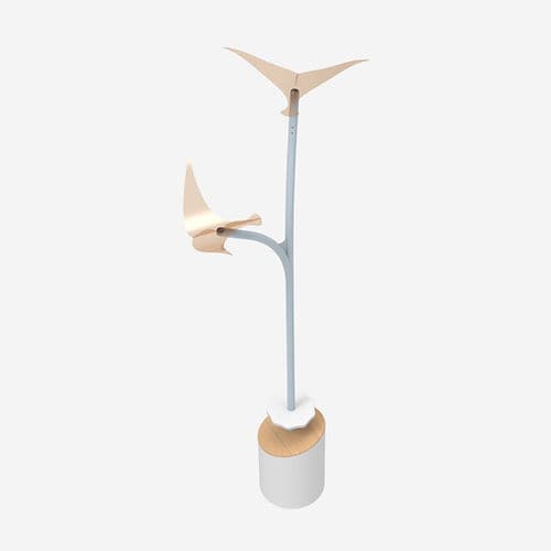Jeu tournant enfant - BIRD  - Play 9 Studios - pour aire de jeux / aluminium / en contreplaqué