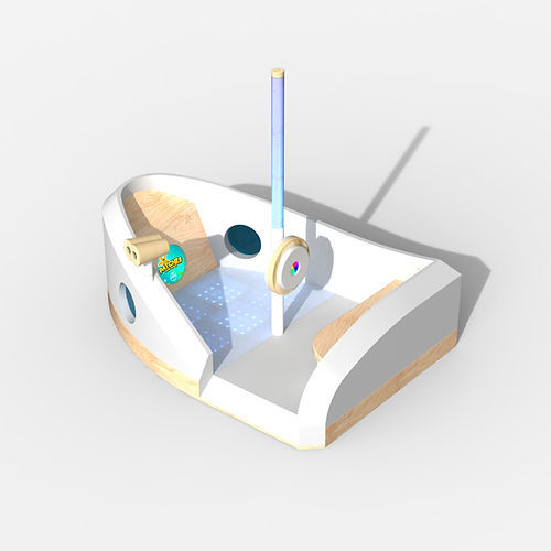 Structure de jeu pour aire de jeux - SHIP-TO-SHORE BOAT  - Play 9 Studios - en acier / en contreplaqué / en polycarbonate