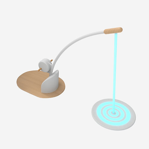 Jeu d'eau avec éclairage LED intégré - CATCH 'EM ROD  - Play 9 Studios - pour aire de jeux / avec enceinte intégrée / en acier