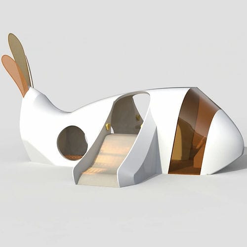 Toboggan droit - CHAMELEON BIRD  - Play 9 Studios - pour aire de jeux / interactif / avec LED intégrées